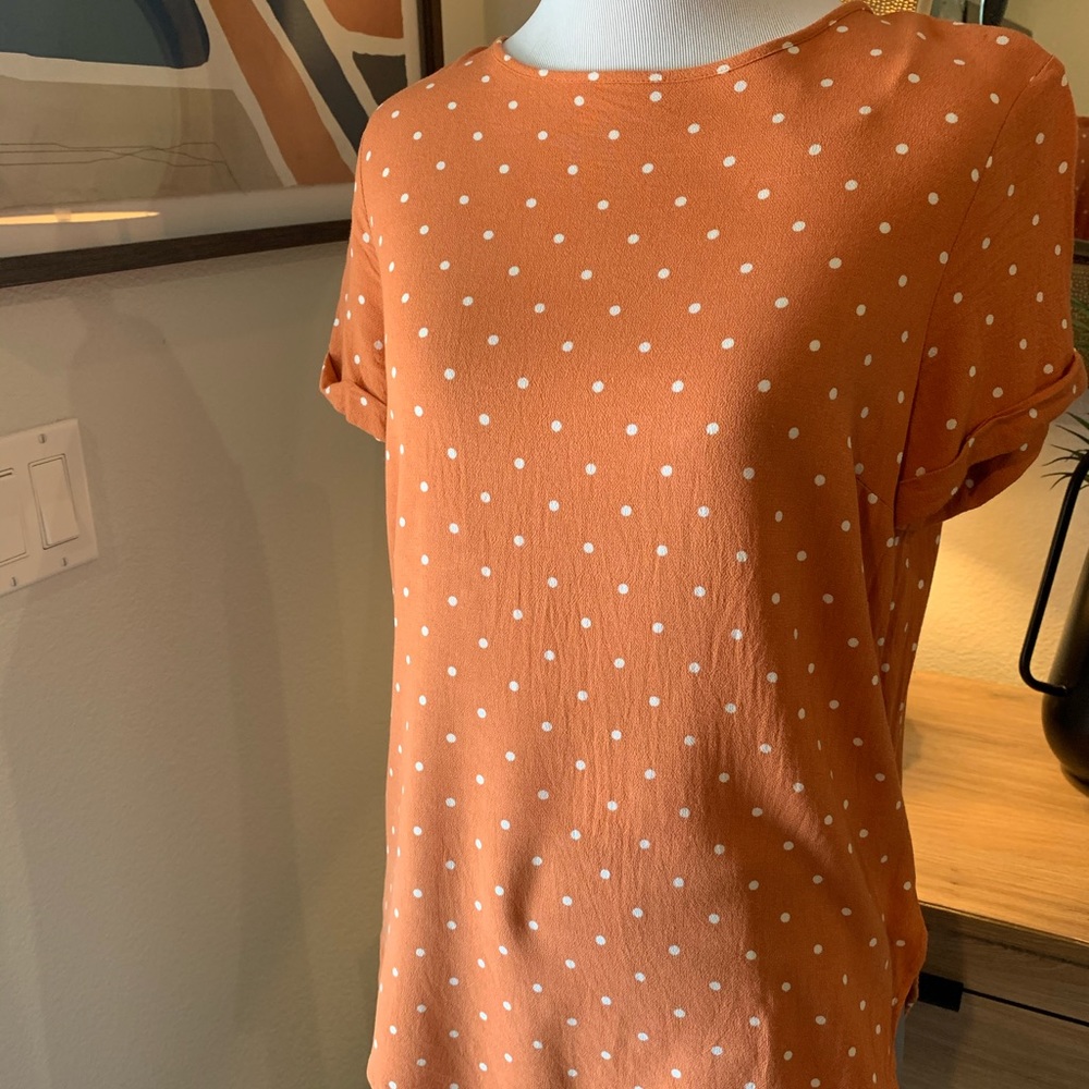 Polka dot top